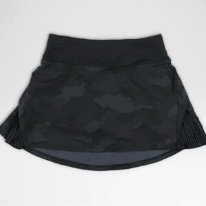Lululemon camo tennis skirt